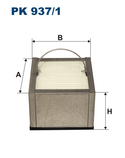 PK9371 FILTRON Фильтр  топливный