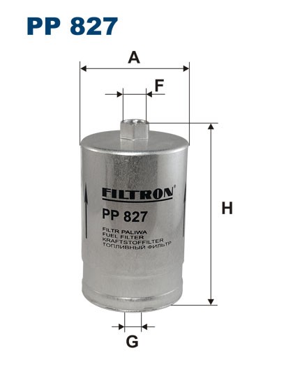PP827 FILTRON ФИЛЬТР ТОПЛИВНЫЙ **_