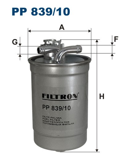 PP83910 FILTRON Топливный  фильтр