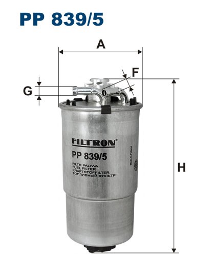 PP8395 FILTRON Топливный  фильтр