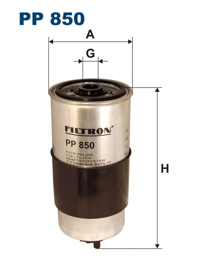 PP850 FILTRON ФИЛЬТР  ТОПЛИВНЫЙ