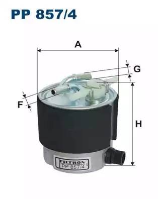 PP8574 FILTRON Топливный  фильтр