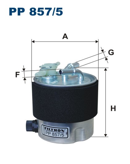 PP8575 FILTRON Топливный  фильтр