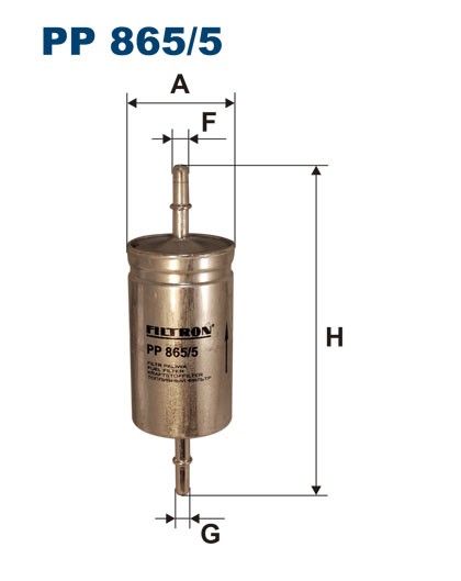 PP8655 FILTRON Фильтр  топливный  FORD  Focus,  MAZDA  3,  VOLVO  C30/S4