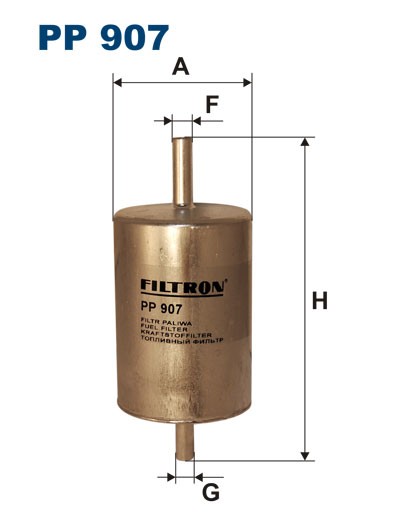 PP907 FILTRON Топливный  фильтр