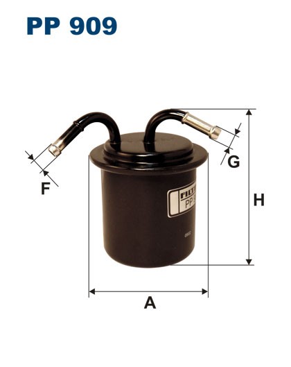 PP909 FILTRON Топливный  фильтр