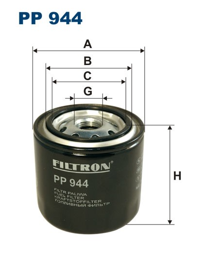PP944 FILTRON ФИЛЬТР  ТОПЛИВНЫЙ