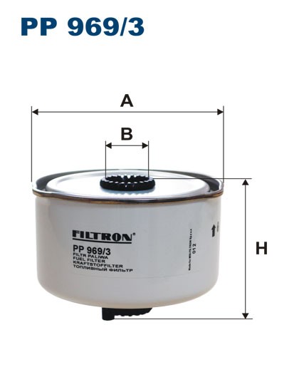 PP9693 FILTRON Топливный  фильтр