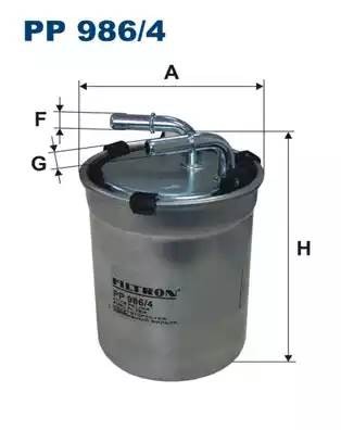 PP9864 FILTRON Топливный  фильтр