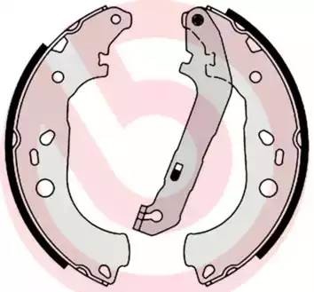 S24534 BREMBO Комплект  тормозных  колодок