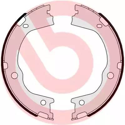 S30526 BREMBO Колодки  торм