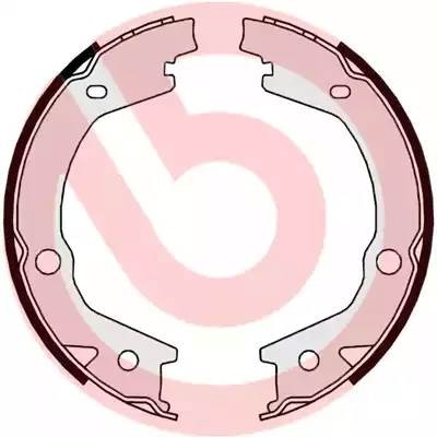 S30530 BREMBO Колодки  торм