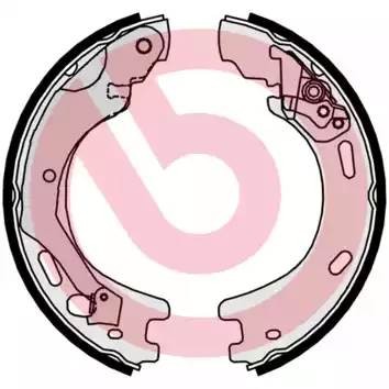 S44509 BREMBO Колодки  торм