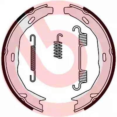 S50522 BREMBO Колодки  торм