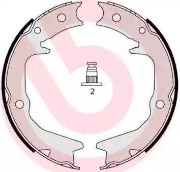 S54519 BREMBO Колодки  торм