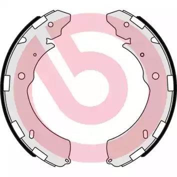 S54523 BREMBO Колодки тормозные RR  MITSUBISHI L200 06-