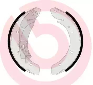 S61524 BREMBO Комплект  тормозных  колодок