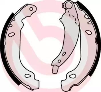 S61525 BREMBO Комплект  тормозных  колодок