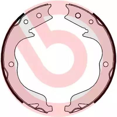 S61542 BREMBO Комлект  тормозных  накладок