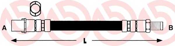 T06004 BREMBO Шлангопровод