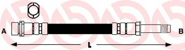 T24038 BREMBO Шланг  торм