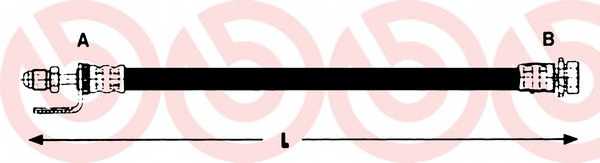 T24134 BREMBO przew?d  ham.