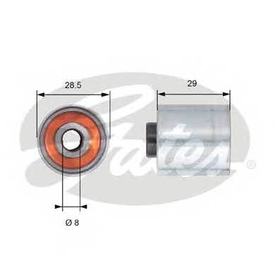 T42148 GATES Ролик