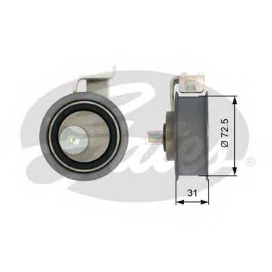 T43017 GATES РОЛИК  ГРМ