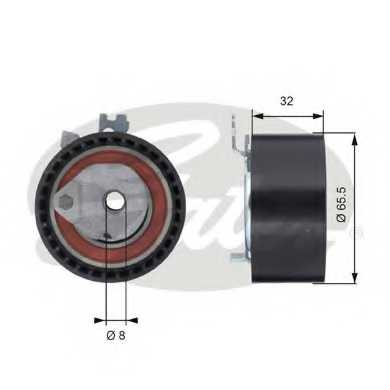T43064 GATES Ролик