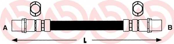 T85034 BREMBO Шлангопровод