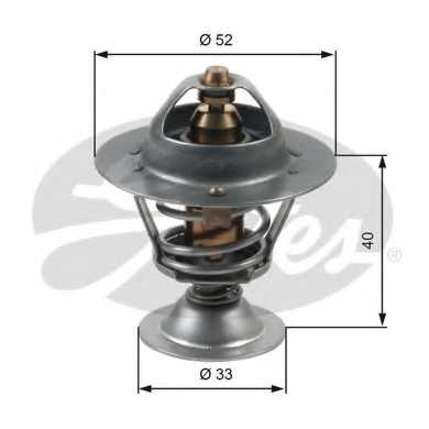 TH31588G1 GATES Термостат,  охлаждающая  жидкость