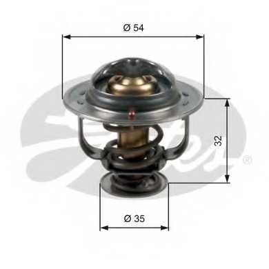 TH47087G1 GATES Термостат,  охлаждающая  жидкость