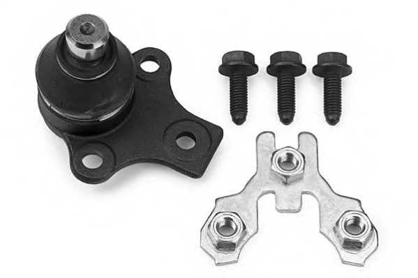 VOBJ7108 MOOG Sworzen  wahacza  przod  L/P  (dol  przod)  (srednica  stozka  17mm)  VW  GOLF  II,  JETTA  II  1.0-1.8  08.83-12.92