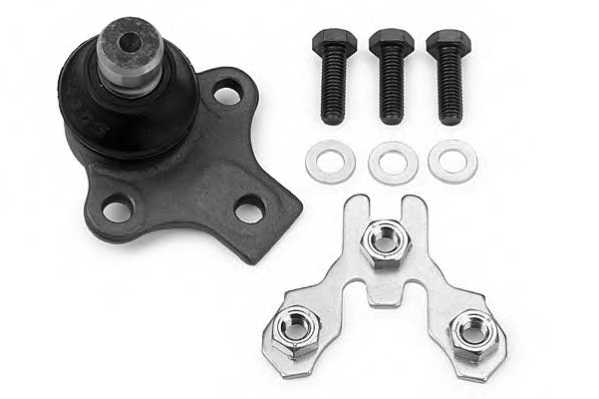 VOBJ7154 MOOG Sworzen  wahacza  przod  L/P  (dol  przod)  (srednica  stozka  19mm)  SEAT  CORDOBA,  CORDOBA  VARIO,  IBIZA  II,  INCA,  TOLEDO  I    VW  CADDY  II,  CORRADO,  GOLF  II,  GOLF  III,  GOLF  IV  1.0-Electric  08.83-01.04