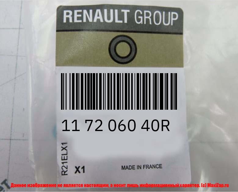 117206040R RENAULT Ролик н.р. ген. FL0C F9Q